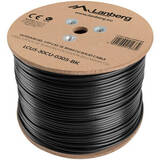 Cablu LANBERG UTP solid outdoor gel. cable, CU, cat. 5e, 305m, gray