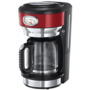 DUBLAT-2Cafetiera RUSSELL HOBBS DUBLAT-2Cafetiera 21700-56 Retro Ribbon 1000W 1.25l Red