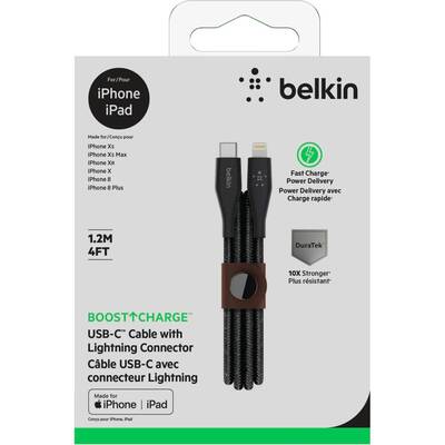 BELKIN Cablu Date CABLU BL BOOST CHARGE USB-C DURATEK BLK