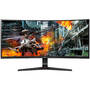 Monitor LG LED Gaming 34GL750-B Curbat 34 inch 5 ms Black FreeSync 144Hz