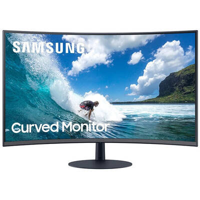 Monitor Samsung LED Gaming Curbat LC24T550FDUXEN 23.6 inch FHD VA 4ms Black