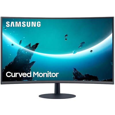 Monitor Samsung LED Gaming Curbat LC32T550FDUXEN 31.5 inch Full HD VA 4ms Black