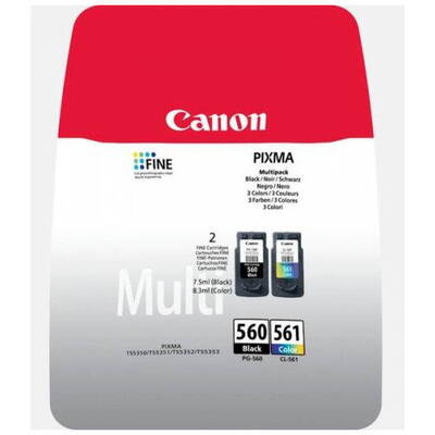 Cartus Imprimanta Canon PG-560 + CL-561 Value Pack