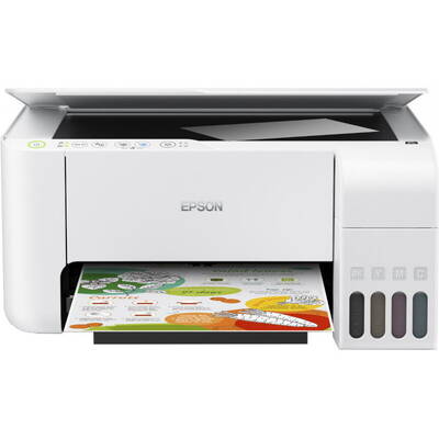 Imprimanta multifunctionala Epson L3156, Inkjet, CISS, Color, Format A4, Wi-Fi