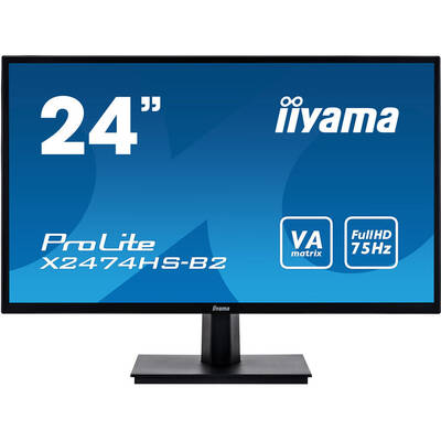 Monitor IIyama X2474HS-B2 23.6 inch 4 ms Negru 75 Hz