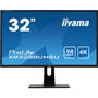 Monitor IIyama ProLite XB3288UHSU-B1 31.5 inch 3 ms Negru FreeSync 60 Hz