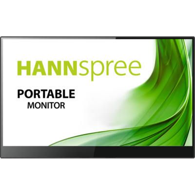 Monitor HANNSPREE LED HL161CGB 15.6 inch 15 ms FHD Black Silver