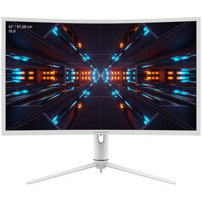 Monitor LC-Power LED Gaming Curbat LC-M32-QHD-165-C-K 32 inch QHD VA 1ms 165Hz White