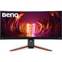 Monitor BenQ Gaming MOBIUZ EX3415R Curbat 34 inch 1 ms Negru HDR FreeSync Premium 144 Hz