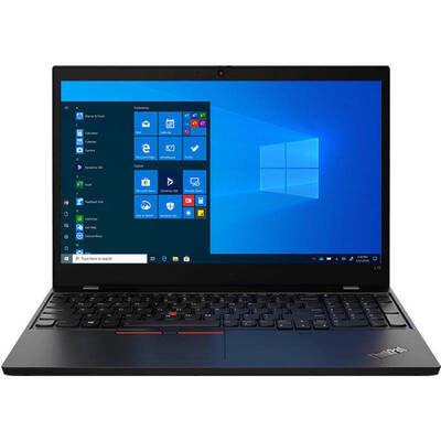Laptop Lenovo 15.6'' ThinkPad L15 Gen 1, FHD IPS, Procesor Intel Core i7-10510U (8M Cache, up to 4.90 GHz), 16GB DDR4, 512GB SSD, GMA UHD, Win 10 Pro, Black