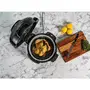NINJA MultiCooker Foodi MINI OP100EU, 6-in-1, 4.7 L, oala electrica sub presiune si friteuza cu aer, negru/gri
