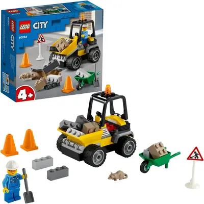 LEGO City Masina de reparat drumuri 60284