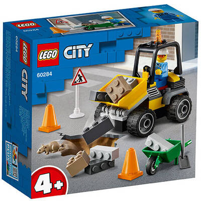 LEGO City Masina de reparat drumuri 60284