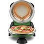 G3Ferrari Cuptor pizza Delizia G1000603  special cu suprafata de coacere din piatra refractara, termoregulator pana la 390° C si timer cu atentionare sonora, verde