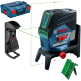 BOSCH Nivelă laser verde cu linii și puncte (20 m) + L-Boxx (fără acumulator și încărcător), 0601066H03