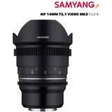 Obiectiv/Accesoriu Samyang MF 14mm T3,1 VDSLR MK2 Fuji X