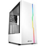 Carcasa PC Sharkoon Slider White RGB