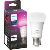 Bec LED RGB inteligent Philips Hue, Bluetooth, Zigbee, A60, E27, 9W (75W)
