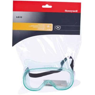 Honeywell Ochelari de protecție LG10 cu lentilă transparentă din policarbonat (PC) rezistentă la impact (120 m/s)