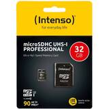 Card de Memorie Intenso microSDHC 32GB Class 10 UHS-I Professional