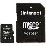 Card de Memorie Intenso microSDXC 64GB Class 10 UHS-I Professional