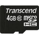 Card de Memorie Transcend microSDHC 4GB Class 10
