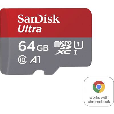 Card de Memorie SanDisk Ultra microSDXC 64GB f.Chromebooks SDSQUA4-064G-GN6FA