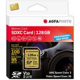 Card de Memorie AgfaPhoto SDXC UHS I  128GB Professional High Speed U3 V30
