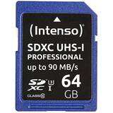 SDXC 64GB Class 10 UHS-I Professional