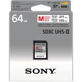 Card de Memorie Sony SDXC M series 64GB UHS-II Class 10 U3 V60