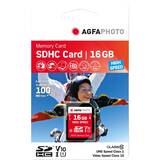 Card de Memorie AgfaPhoto SDHC 16GB High Speed Class 10 UHS I U1 V10