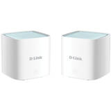 Router Wireless D-Link Gigabit Eeagle Pro AI M15 Mesh Dual Band WiFi 6, 2 pack