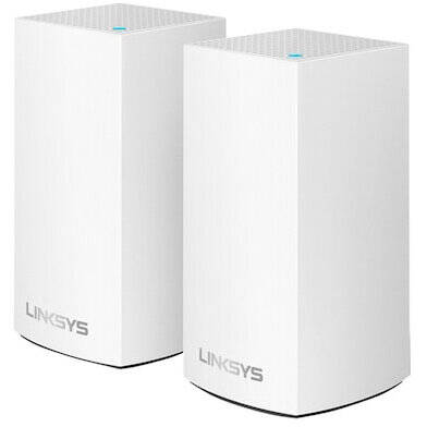 Router Wireless Linksys Velop Intelligent Mesh, Dual Band Wi-Fi 5, 2 pack