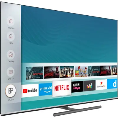 Televizor Horizon LED Smart TV OLED 55HZ9930U/B Seria HZ9930U/B 139cm gri-negru 4K UHD HDR