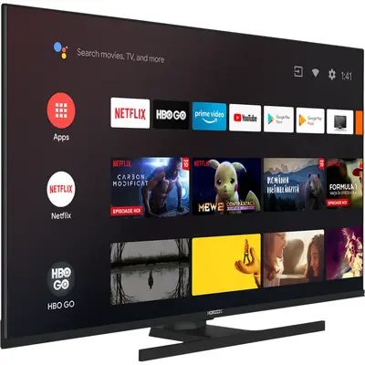 Televizor Horizon LED Smart TV Android QLED 43HQ8590U/B Seria HQ8590U/B 108cm negru 4K UHD HDR
