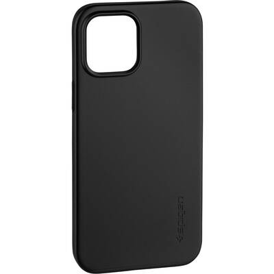 SPIGEN Husa GSM Thin Fit Black for iPhone 12 Pro Max black