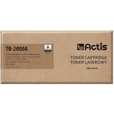 Toner imprimanta Actis TB-2000A pentru imprimanta Brother; Compatibil Brother TN2000 / TN2005; Standard; 2500 pagini; negru