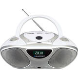 Mini-Sistem Audio Blaupunkt BB14WH CD player CD recorder Silver,White