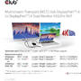 Adaptor CLUB 3D CLUB3D Multistream Transport (MST) DisplayPort™1.4 la DisplayPort™1.4 Monitor dublu 4K60Hz M/F