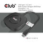 Adaptor CLUB 3D USB tip C 3.2 Gen 1 Multi Stream Transport (MST) Hub DisplayPort1.4 Triplu monitor