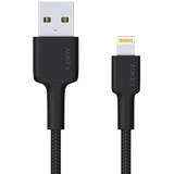 Aukey Cablu Date CB-AL05 Black Cable Quick Charge Lightning-USB | 2m | MFi Apple