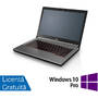 Laptop Fujitsu Siemens Laptop Fujitsu Lifebook E744, Intel Core i5-4200M 2.50GHz, 8GB DDR3, 120GB SSD, DVD-RW, Fara Webcam, 14 Inch + Windows 10 Pro