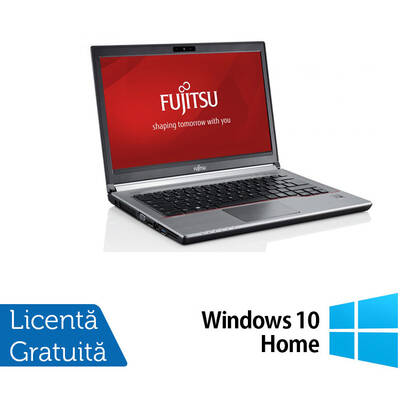 Laptop Laptop FUJITSU SIEMENS E734, Intel Core i5-4200M 2.50GHz, 8GB DDR3, 120GB SSD, 13.3 Inch, Fara Webcam + Windows 10 Home
