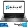 Laptop Laptop HP ProBook 470 G2, Intel Core i5-4210U 1.70GHz, 8GB DDR3, 120GB SSD, DVD-RW, 17.3 Inch, Webcam, Tastatura Numerica + Windows 10 Home