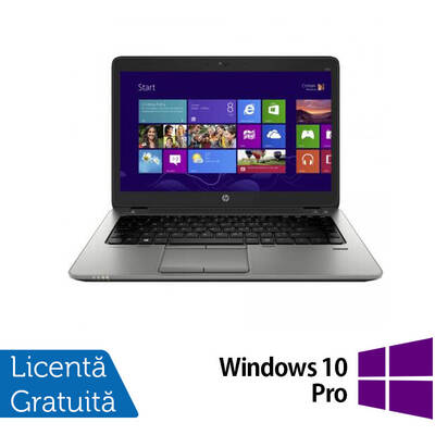 Laptop Laptop HP EliteBook 820 G1, Intel Core i5-4300U 1.90GHz, 4GB DDR3, 320GB SATA, Webcam, 12.5 Inch + Windows 10 Pro