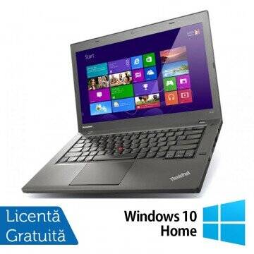 Laptop Laptop LENOVO ThinkPad T440P, Intel Core i5-4300M 2.60GHz, 4GB DDR3, 500GB SATA, DVD-RW, 14 Inch, Fara Webcam + Windows 10 Home