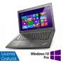 Laptop Laptop Lenovo ThinkPad T440s, Intel Core i5-4300U 1.90GHz, 4GB DDR3, 120GB SSD, 14 Inch, Webcam + Windows 10 Pro