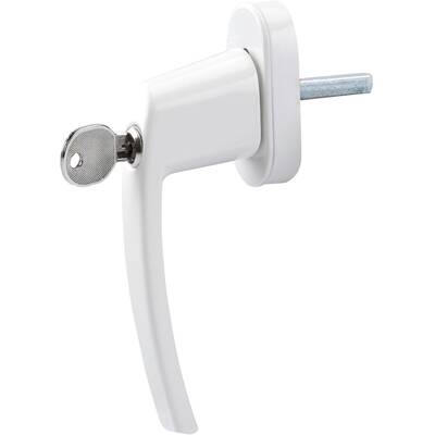 OLYMPIA FGS 100 Window Handle with Lock white