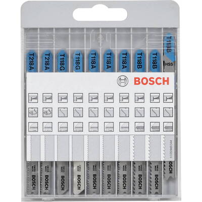 BOSCH Panza Fierastrau 10 pcs. Kit basic for Metal and Wood