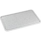 Carving Board Plastic Light Grey 42x27x1,5cm